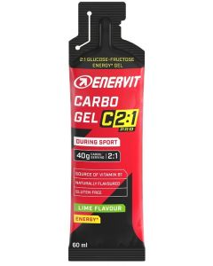 Enervit Carbo Gel C2:1 Pro Gel Energetico 60ml Gusto Lime