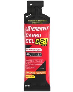 Enervit Carbo Gel C2:1 Pro Gel Energetico 60ml Gusto Arancia