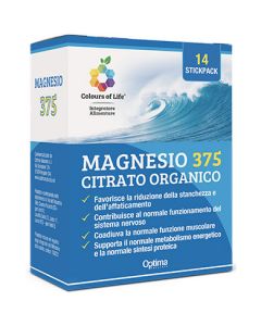 Magnesio 375 Citrato Organico (14 bustine)