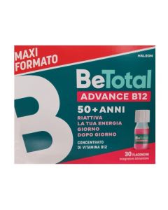 Be-Total Advance B12 Integratore Alimentare 50+ Anni 30 Flaconcini