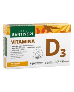 Santiveri Vitamina D3 2000UI Vegetale 60 Compresse