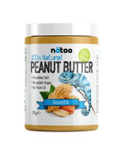 Natoo 100% Natural Peanut Butter Smooth 1kg