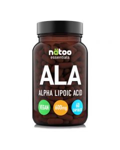 Natoo Essentials Ala 600mg Acido Alfa Lipoico 60 Capsule Vegetali