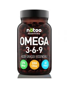 Natoo Essentials Omega 3, 6, 9 60 Perle