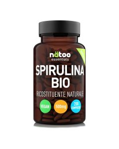 Natoo Essentials Spirulina Bio 500mg 200 Compresse