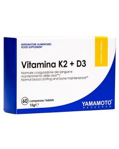 Yamamoto Research Vitamina K2+D3 60 Compresse