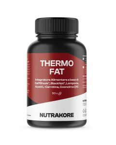 Nutrakore Thermofat Brucia grassi Con tecnologia CaffShock e BlackNat 90 Compresse