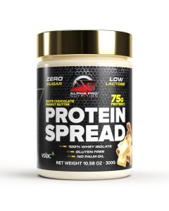 Alpha Pro Nutrition Protein Spread Bianco Peanut Butter 300g