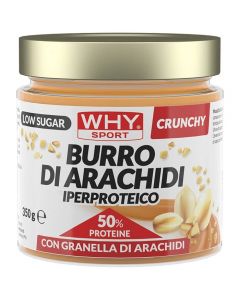 Burro di Arachidi Iperproteico (Crunchy) 350 g