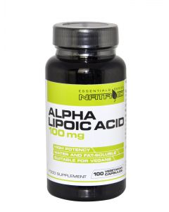 Alpha Lipoic Acid (100 mg) 100 cps