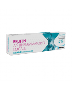 Brufen antinfiammatorio locale gel 40 g 5% (024180010)