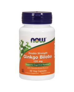 NOW.Now Food - Ginko Biloba 120 mg 50 caps