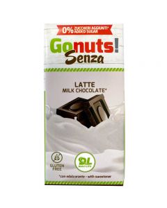 GoNuts! Senza Tavoletta di Cioccolato al Latte 75 g