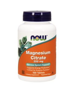 Magnesium citrate 200 mg 100 cpr