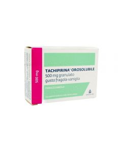 Tachipirina Orosol. 12 buste 500 mg fragola e vaniglia (040313049)