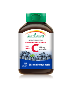 Vitamina C 1000 Masticabile Mirtillo 120 cpr  