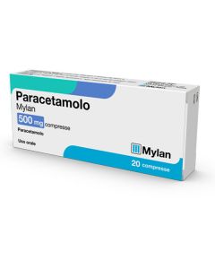 Paracetamolo 500 mg 20 cpr (030524019)