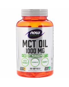 NOW.Now Food - MCT oil 1000 mg softgel 150 perle