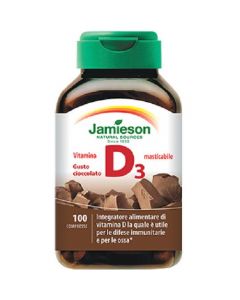 Vitamina D3 Masticabile Cioccolato 100 cpr 