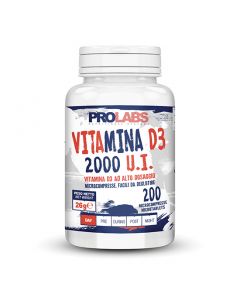 Vitamina D3 2000 UI 200 cpr