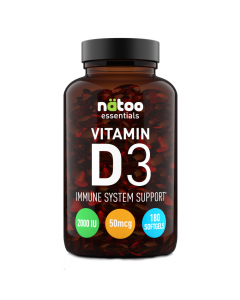 Vitamin D3 (2000 UI) 180 softgels