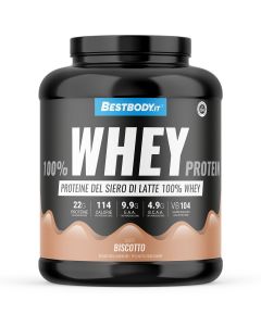 100% Whey Protein (2Kg) Gusto: Biscotto